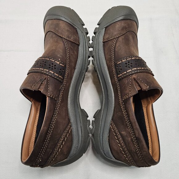 KEEN Kaci II Slip On Clogs Shoes Brown Leather 1020487 Womens Size US 6M - EU 36 - Picture 7 of 12